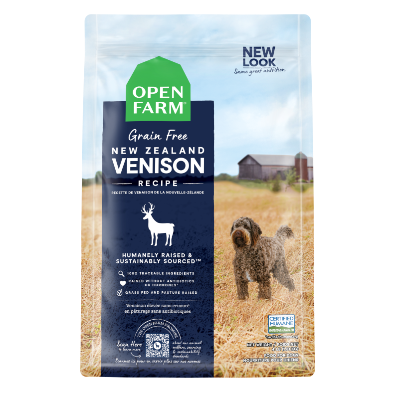 Open Farm New Zealand Venison Grain-Free Dry Dog Food