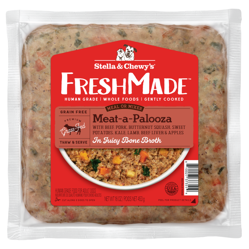 Stella & Chewy's Freshmade Gently Cooked Dog Food 16oz