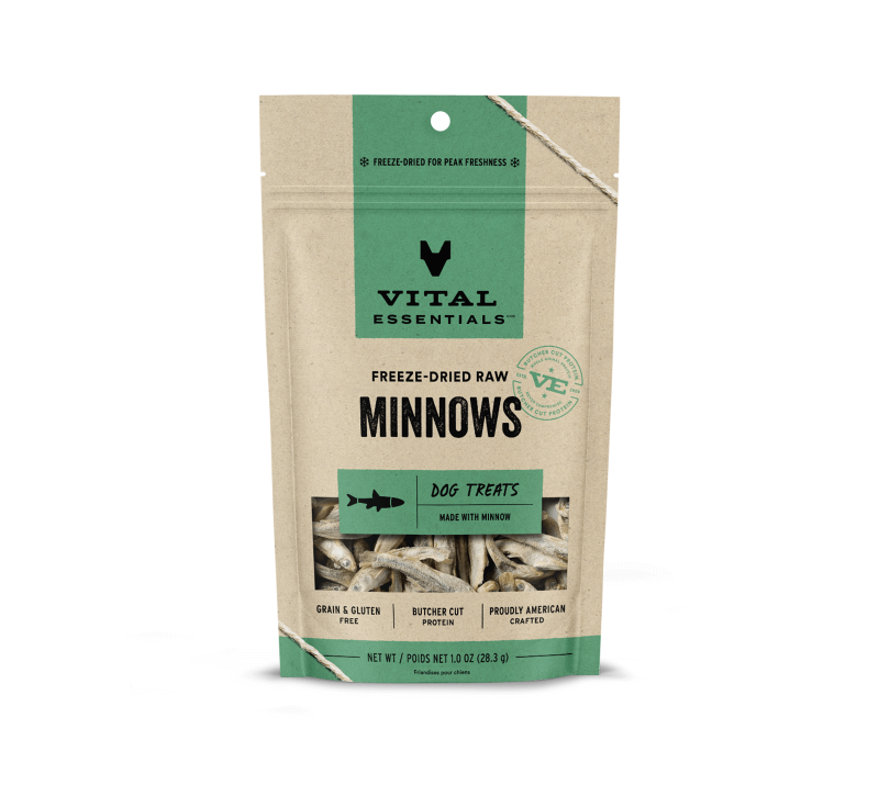 Vital Essentials Freeze-Dried Raw Minnows Dog Treats