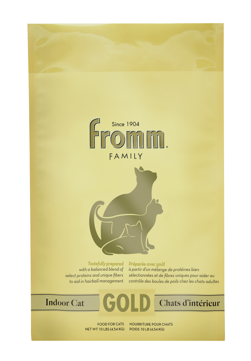 Fromm Gold Dry Cat Food - Indoor Cat with Hairball Support