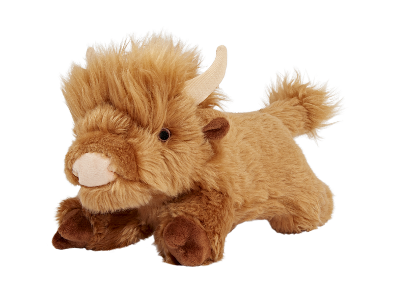 Fluff & Tuff Shaggy Highland Cow Medium
