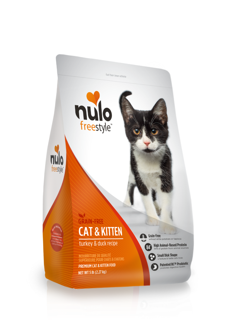 Nulo FreeStyle Cat & Kitten Food - Grain Free Turkey & Duck