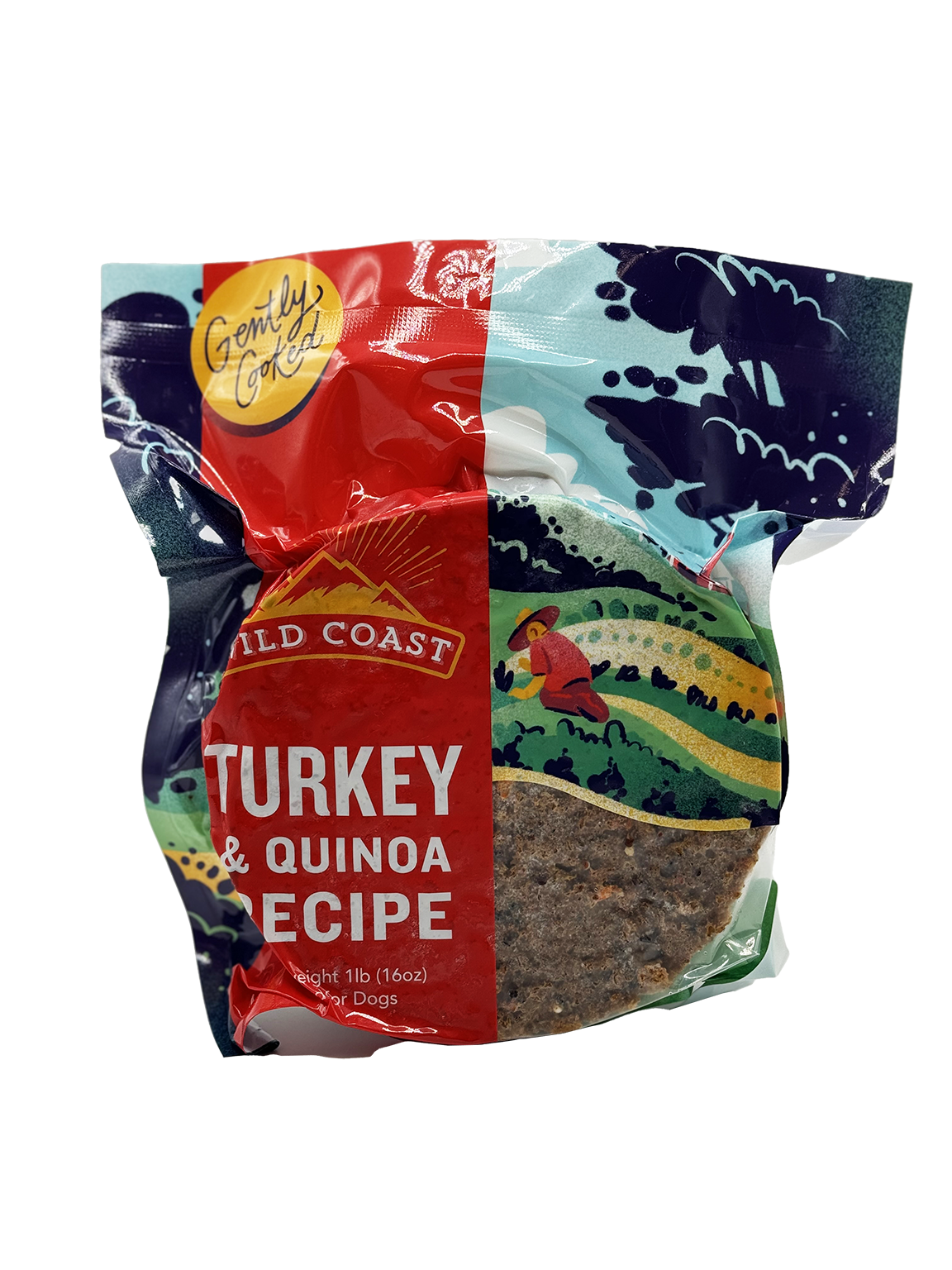 Wild Coast Gently Cooked Dog Food, Turkey & Quinoa-