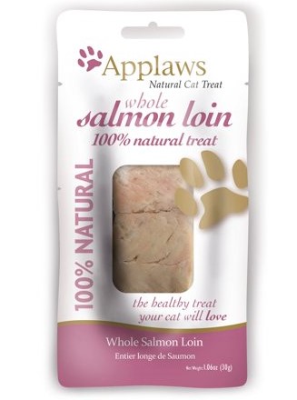Applaws Natural Loin Cat Treat, Salmon, 1.06-Oz-