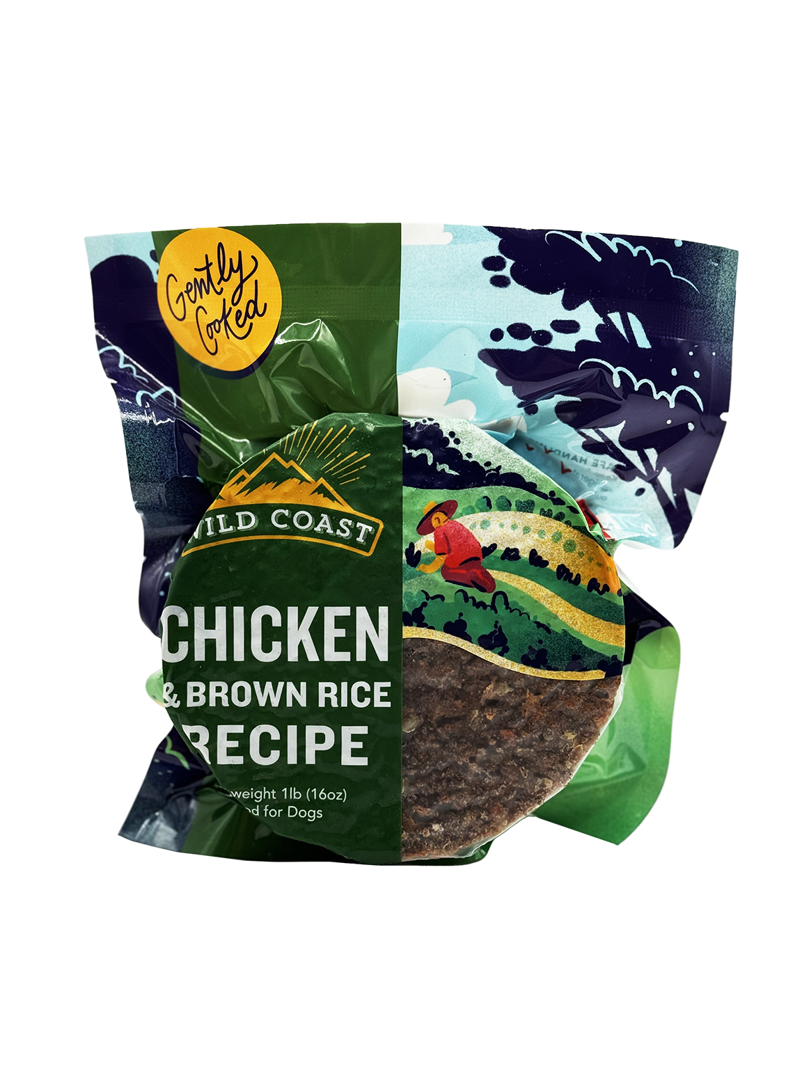 Wild Coast Gently Cooked Dog Food, Chicken & Brown-