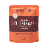 Portland Pet Food Tuxedo's Chicken & Yams Human-Grade Dog Meal Pouch