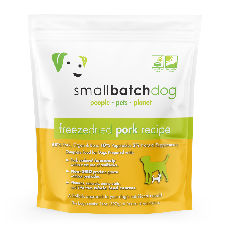 Smallbatch Freeze Dried Sliders 14oz-Pork