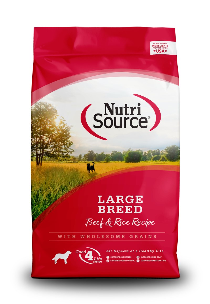 NutriSource® Large Breed Beef & Rice Recipe Dog Food