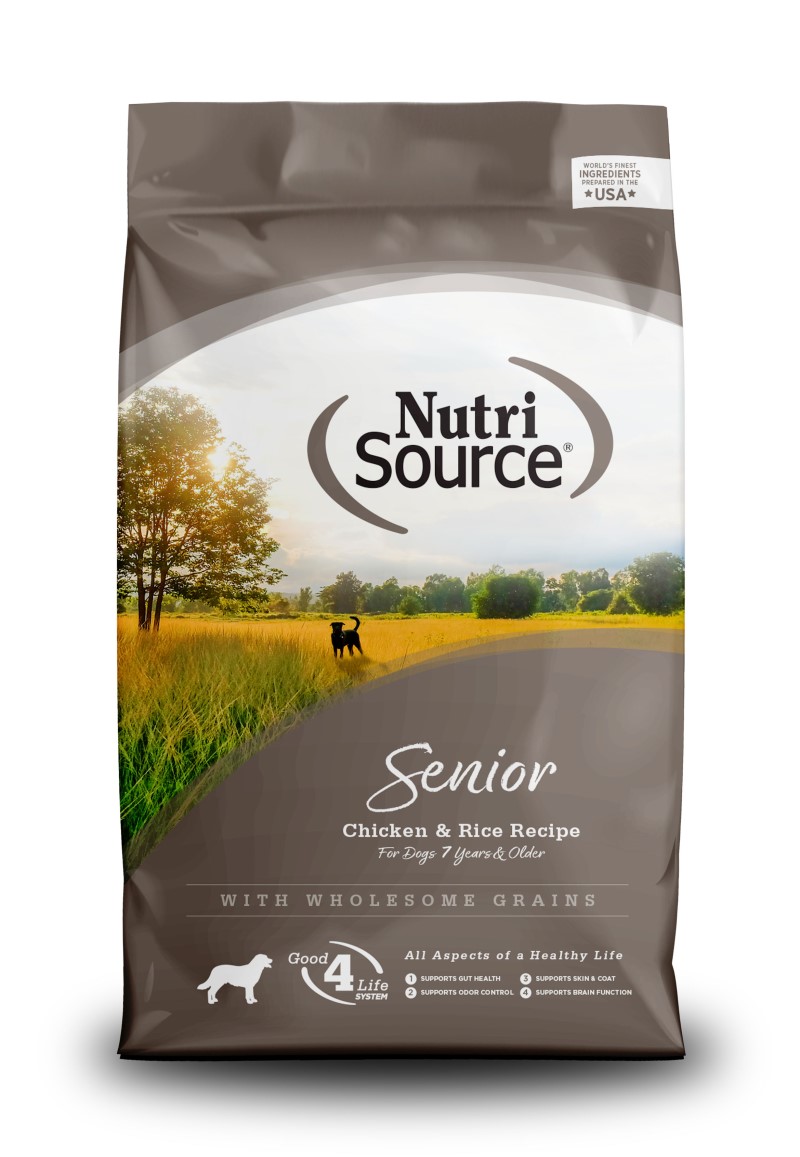 NutriSource® Senior Dog Chicken and Rice Formula
