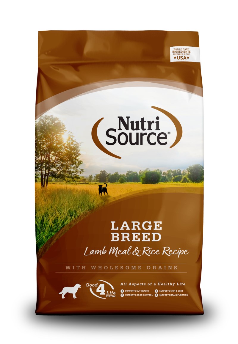 NutriSource® Large Breed Adult Lamb Meal & Rice Formula for Dogs
