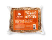 A Pup Above Gently Cooked Food for Dogs-Turkey Pawella Recipe