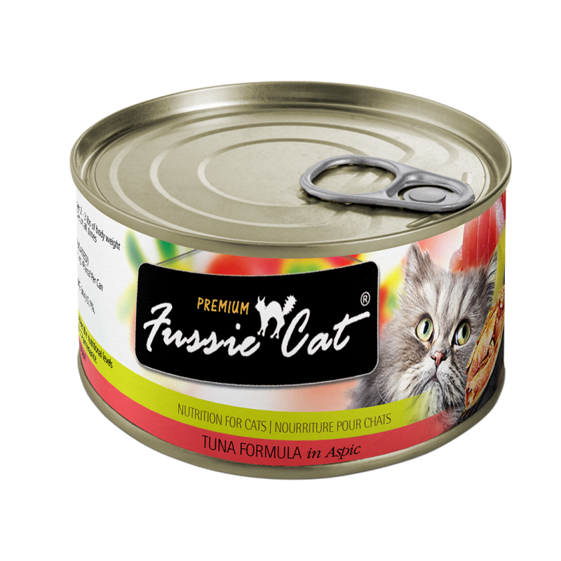 Fussie Cat Tuna Formula in Aspic Canned Cat Food