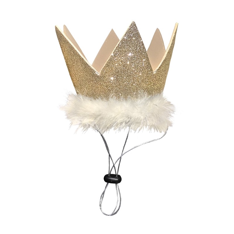 Party Crown, Small, Gold