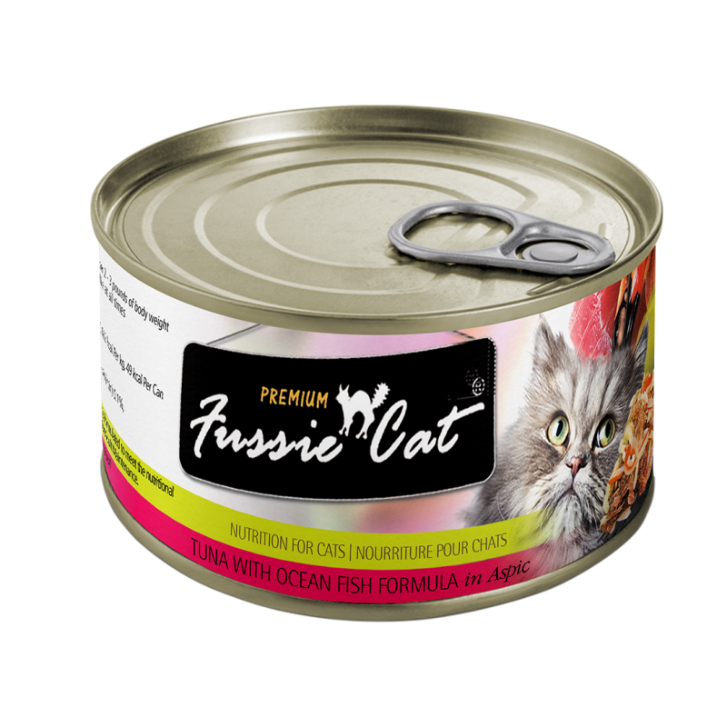 Fussie Cat Tuna with Ocean Fish Formula in Aspic