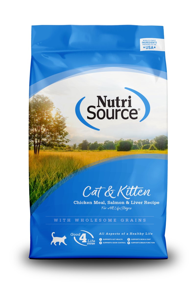 NutriSource® Cat & Kitten Chicken Meal, Salmon & Liver