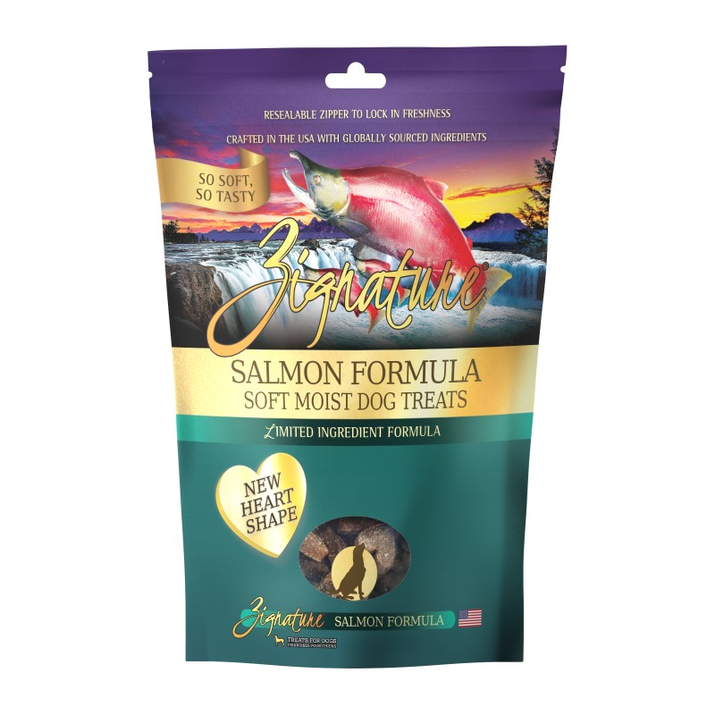 Zignature Salmon Formula Soft Moist Dog Treats