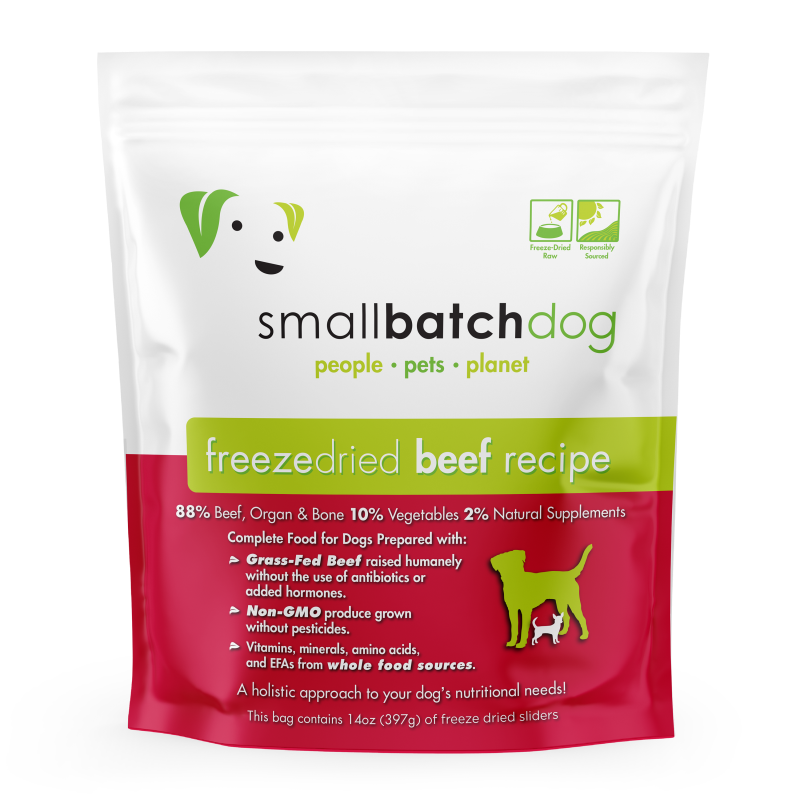 Smallbatch Freeze Dried Sliders 14oz-Beef