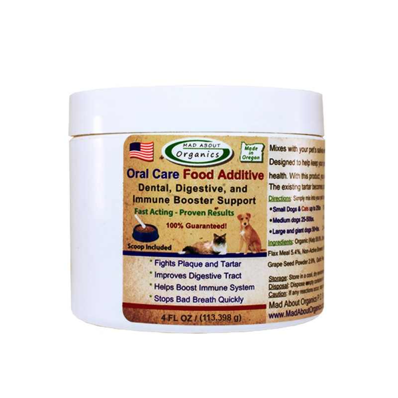Mad About Organics Oral Care Food Additive