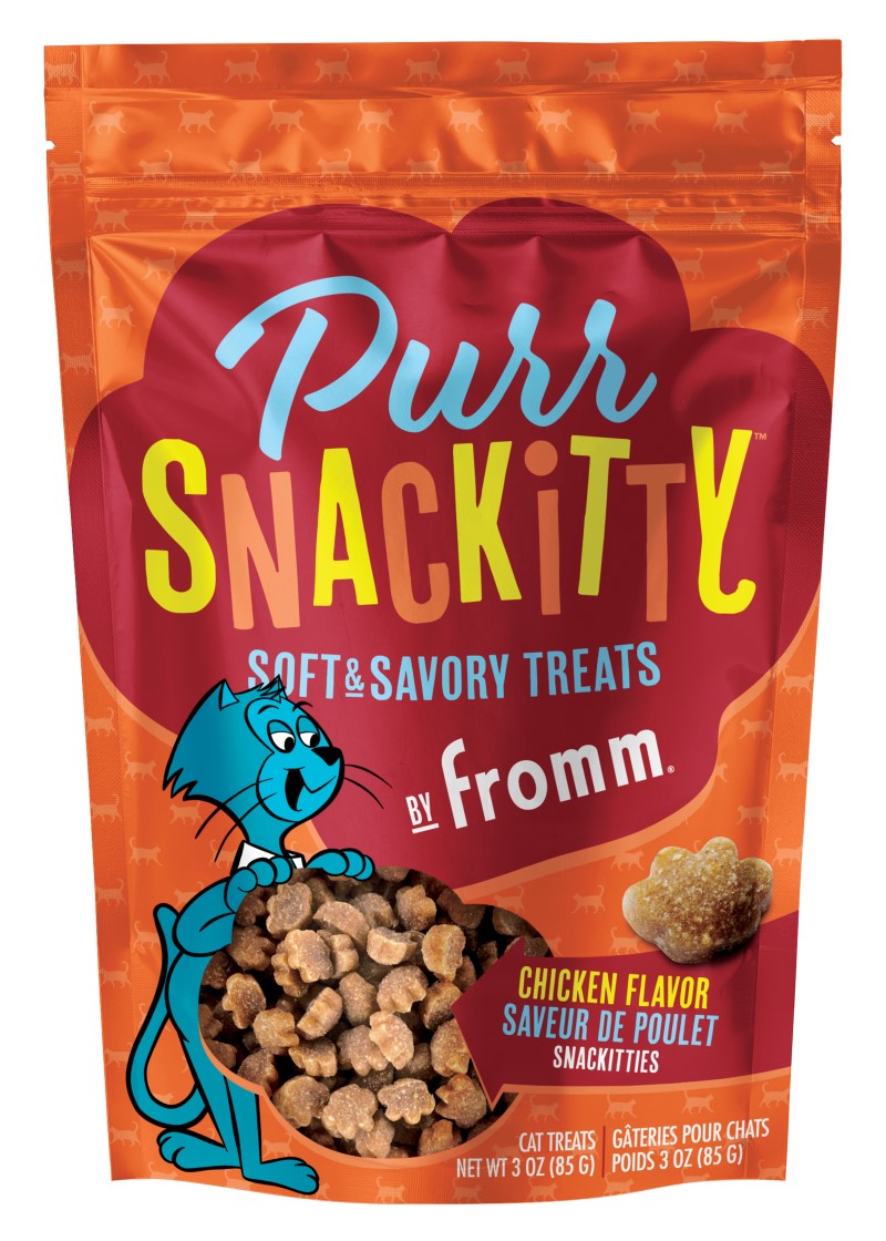 Fromm Chicken Flavor Snackitties Soft & Savory Cat  Treats