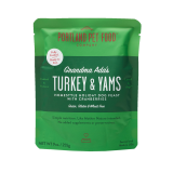 Portland Pet Food Grandma Ada's Turkey & Yams Human-Grade Dog Meal Pouch