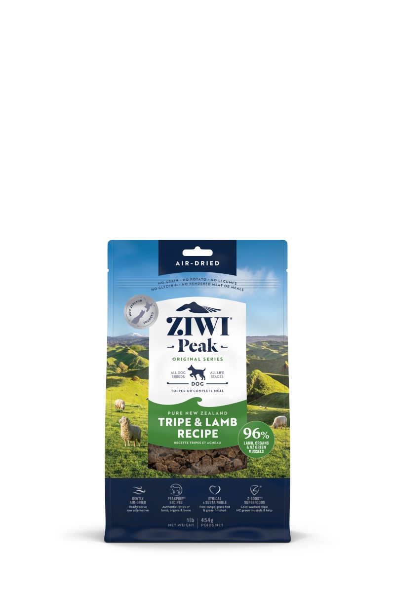 ZIWI Peak Air-Dried Food for Dogs-Tripe & Lamb Recipe