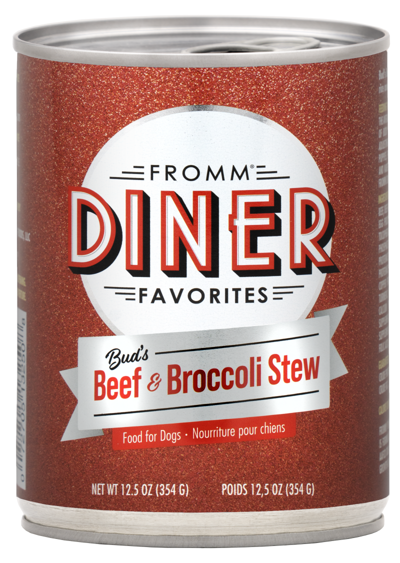 Fromm Diner Favorites Bud's Beef & Broccoli Wet Food for Dogs