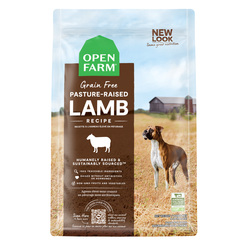 Open Farm Pasture Raised Lamb Recipe Dog Food