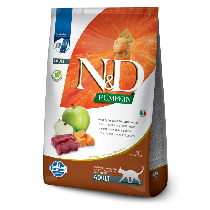 Farmina N&D Grain Free Feline Venison & Apple