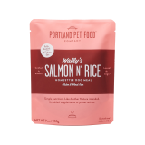 Portland Pet Food Wally's Salmon N' Rice Human-Grade Dog Meal Pouch
