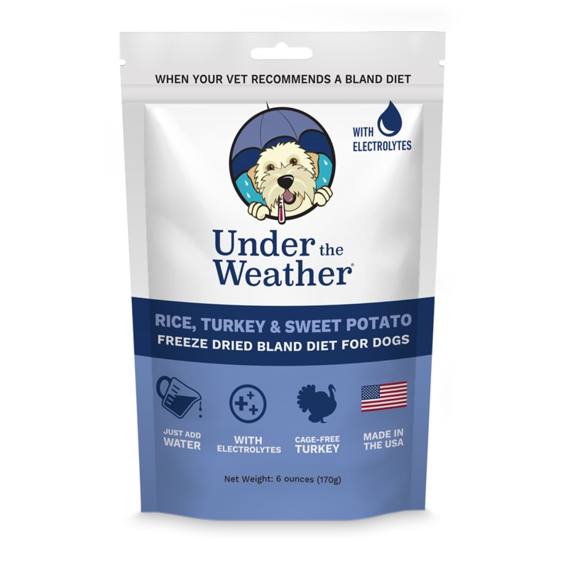 Under Weather Turkey, Rice & Sweet Potato Bland Diet For Dogs