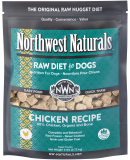 Northwest Naturals Raw Frozen Dog Food, Nuggets, Chicken, 6-lb-