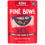 KOHA Poké Bowl Tuna & Beef Entrée in Gravy for Cats