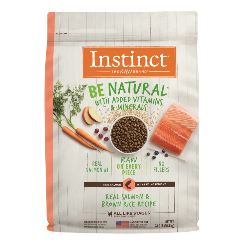 Nature's Variety Instinct® Be Natural™ Real Salmon & Brown Rice Recipe for Dogs