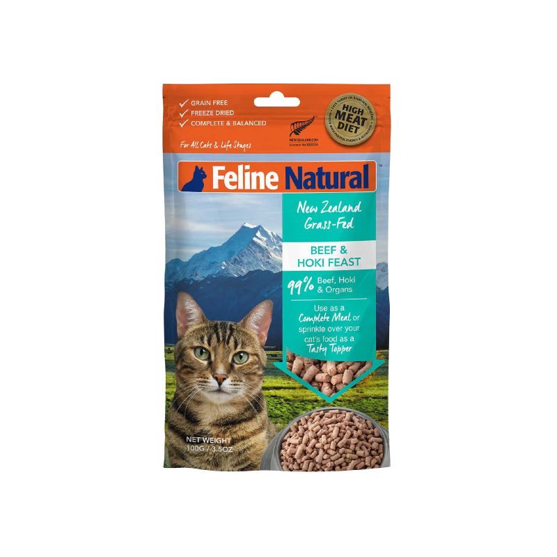 Feline Natural Beef Hoki Topper