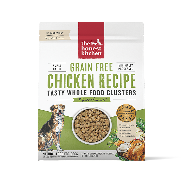The Honest Kitchen Dog Food - Grain Free Chicken Whole Food Clusters