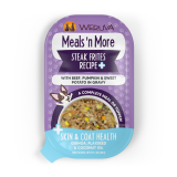 Weruva Meals 'N More Wet Dog Food, Steak Frites, Beef Pumpkin & Sweet Potato, 3.5-oz-