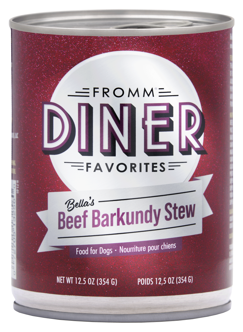 Fromm Diner Favorites Bella's Beef Barkundy Wet Food for Dogs