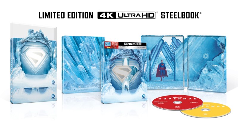 Superman (2025)/Corenswet/Bronsnahan/Hoult@4K-UHD STEELBOOK