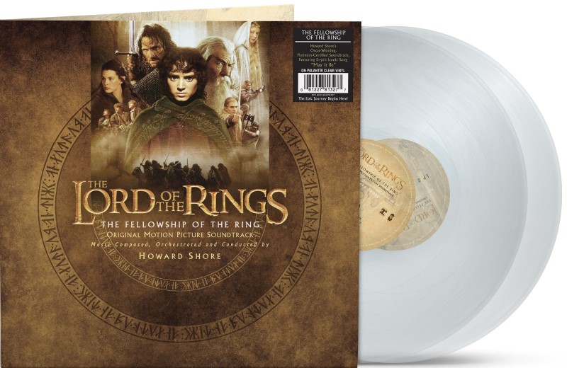 The Lord Of The Rings: Fellowship Of The Rings/Original Motion Picture Soundtrack (Palantir Clear Vinyl)@Indie Exclusive@2LP