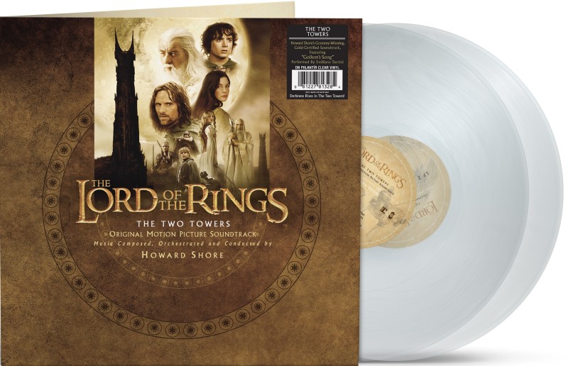 The Lord Of The Rings: The Two Towers/Original Motion Picture Soundtrack (Palantir Clear Vinyl)@Indie Exclusive@2LP