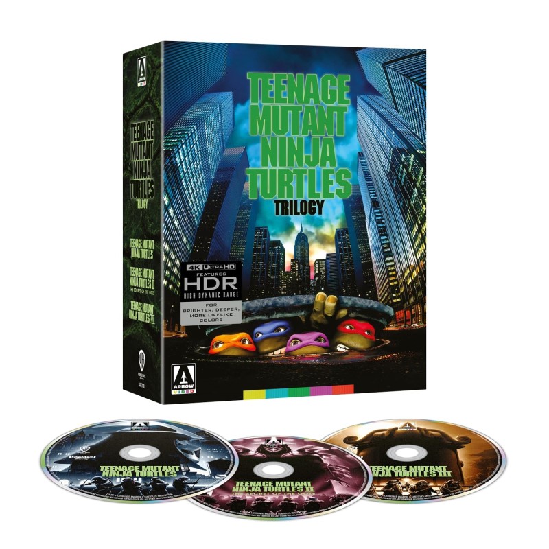 TEENAGE MUTANT NINJA TURTLES TRILOGY/Koteas/Hoag@4K-UHD