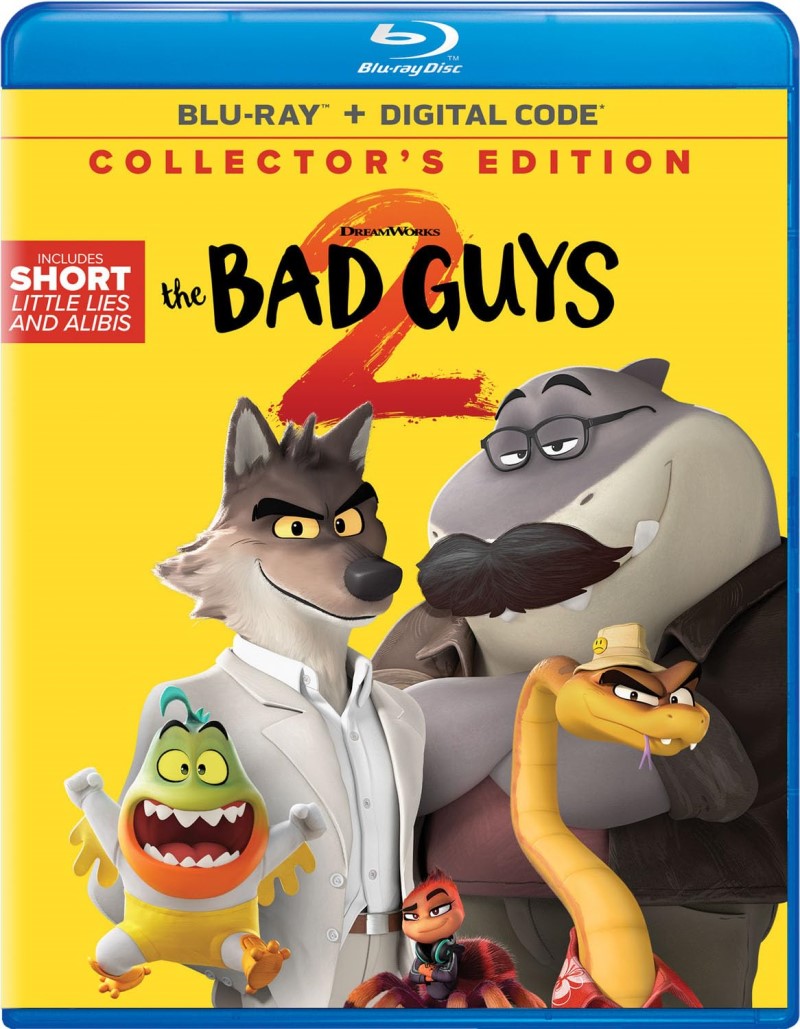 The Bad Guys 2 (2025)/Sam Rockwell, Marc Maron, and Nora "Awkwafina" Lum@PG@Blu-ray