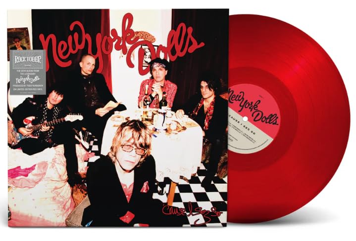 New York Dolls/Cuz I Sez So (Red Vinyl)@Rocktober Exclusive
