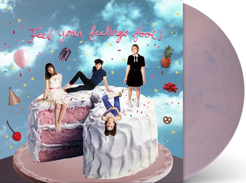 The Regrettes/Feel Your Feelings Fool! (Marbled Pink & Blue Vinyl)