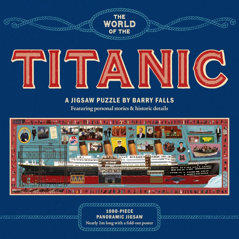 Barry Falls/The World of the Titanic@A 1000-piece Jigsaw Puzzle