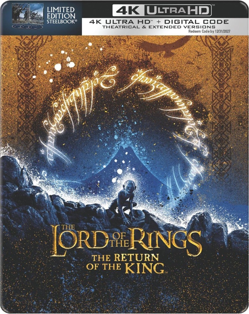 The Lord Of The Rings: Return Of The King/Theatrical & Extended Versions@4K-UHD STEELBOOK