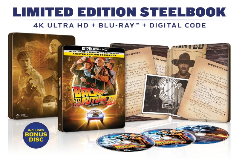 Back To The Future 3/Fox/Lloyd@4K-UHD STEELBOOK