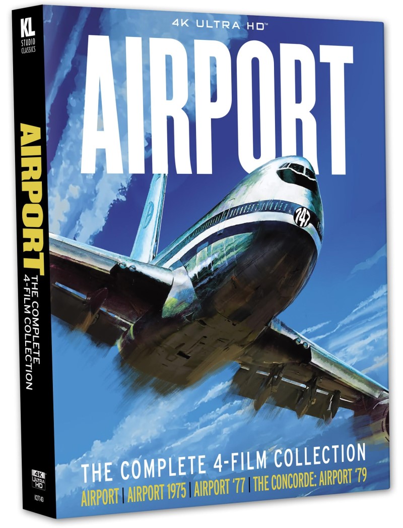 Airport: The Complete Collection (1970-1979) (KL Studio Classics)/George Kennedy, Monica Lewis, and Selma Archerd@Not Rated@4K Ultra HD