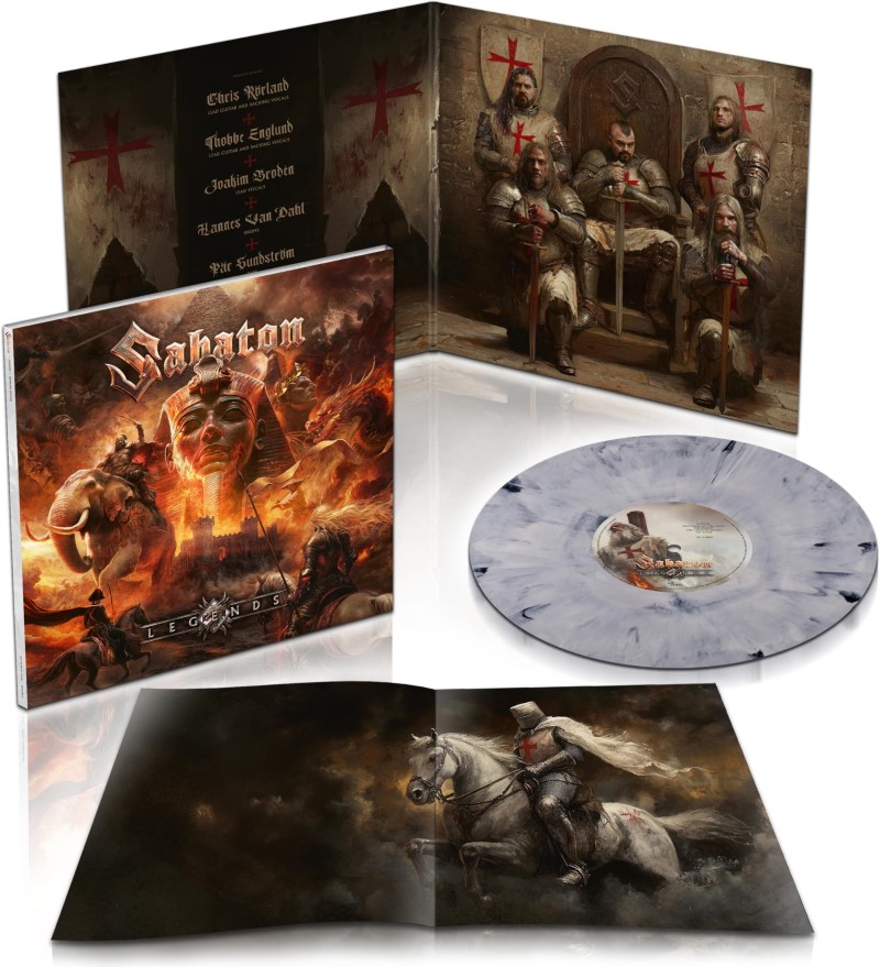 Sabaton/Legends (Templars Edition) (Glacial Mist Marble Vinyl)
