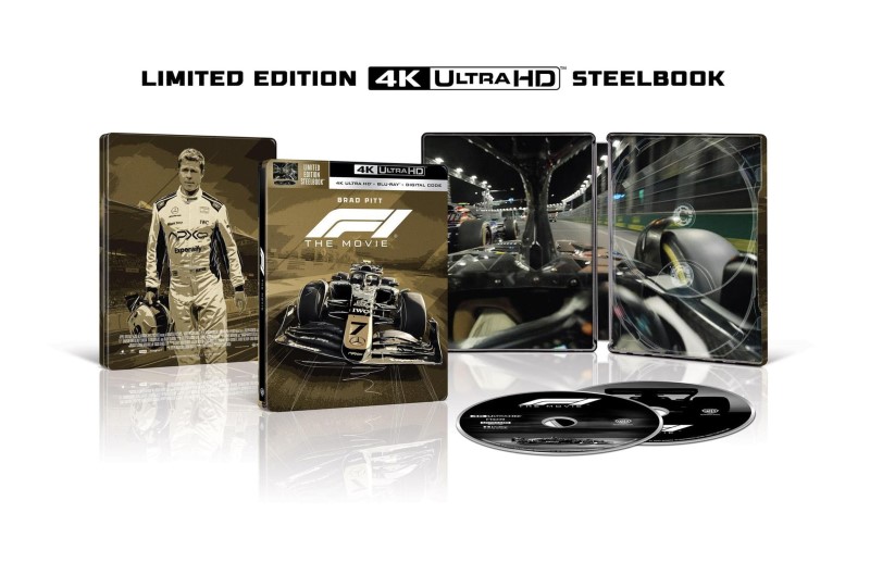 F1/(Steel Book) Pitt/Idris/Bardem@4K-UHD